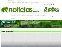 Tablet Screenshot of noticias.masverdedigital.com